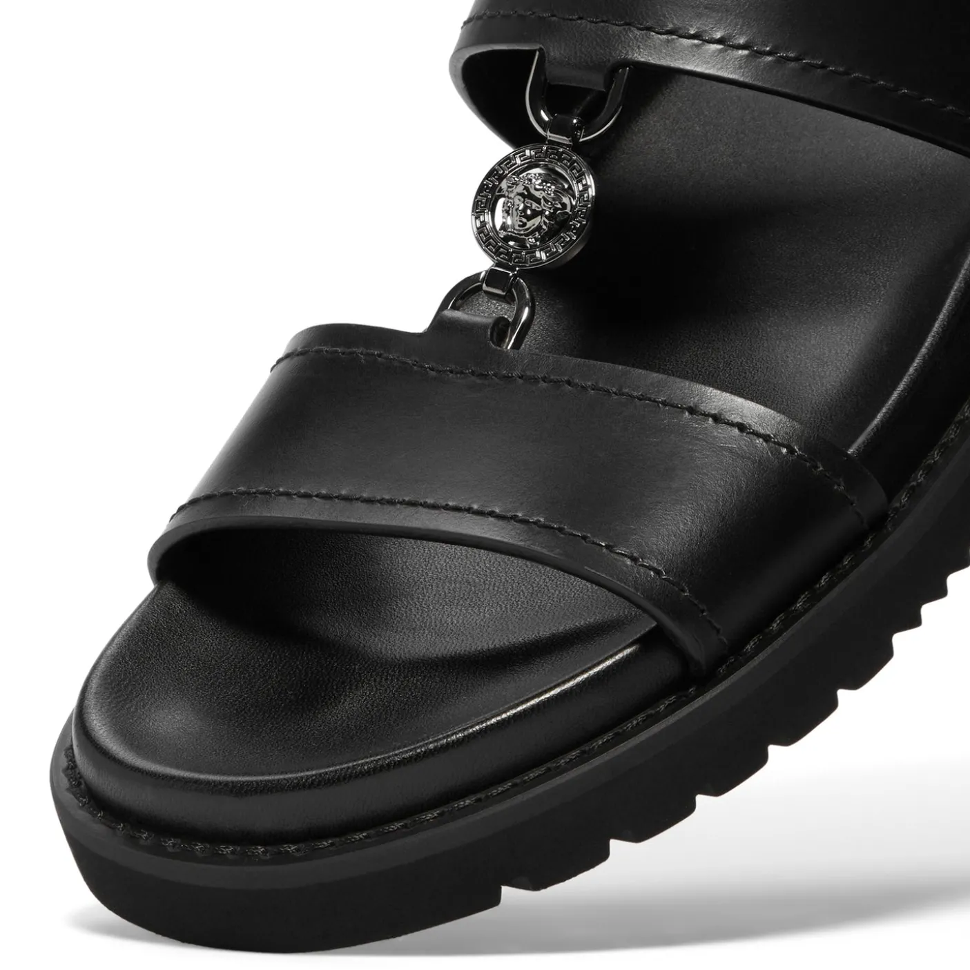 Versace Sandals Calf Leather