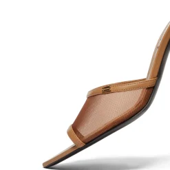 Victoria Beckham Mesh Open Toe Mule