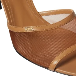 Victoria Beckham Mesh Open Toe Mule
