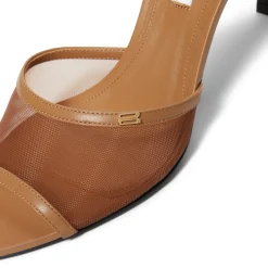 Victoria Beckham Mesh Open Toe Mule